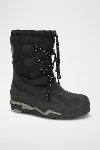 Gevoerde Enkellaarzen Achille - Zwart