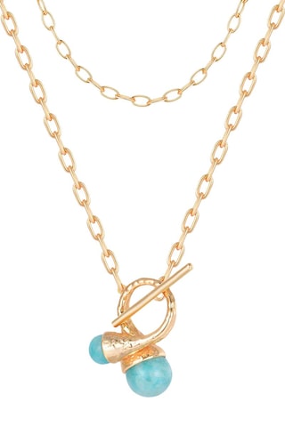 Ketting - Zilver en Amazonieten