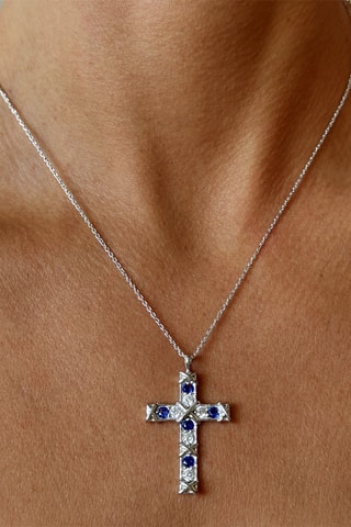 Ketting - Zilver en Zirkonia's