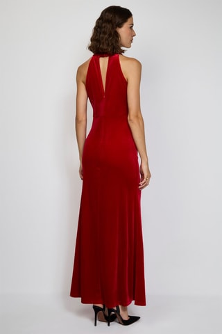 Vestido largo  - Rojo