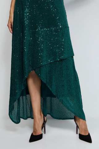 Vestido largo  - Verde