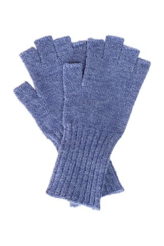 Vingerloze Handschoenen Blauw - Blauw