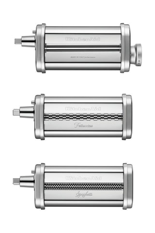 Máquina para pasta con 3 rodillos de corte