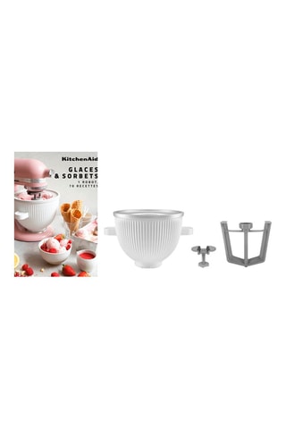 Coffret sorbetière et livre "Glaces & sorbets"