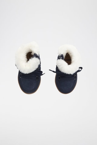 Botines forrados - Azul marino - Obaïbi