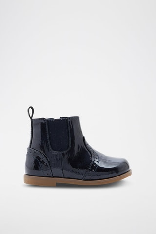 Botines con brillo - Azul noche - Obaïbi