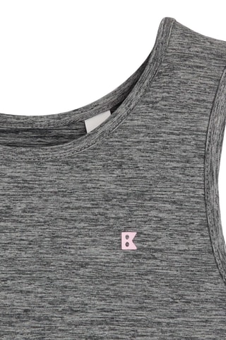 Camiseta de tirantes - Gris oscuro jaspeado - Okaïdi