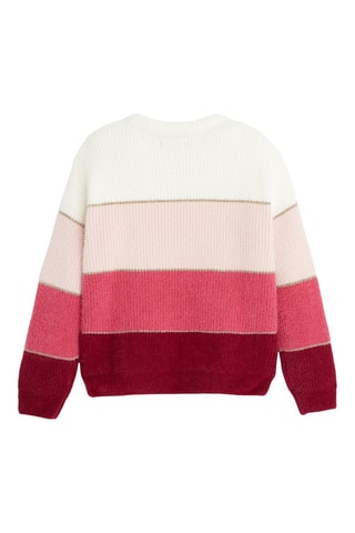 Jersey - Blanco y rosa - Okaïdi