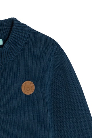 Cárdigan - Azul petróleo - Obaïbi