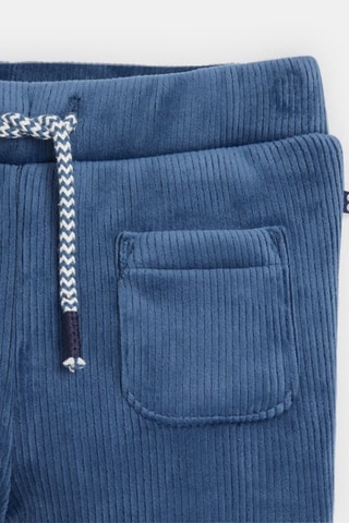 Pantalón de pana - Azul petróleo - Obaïbi