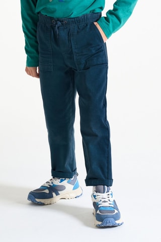 Pantalón - Azul petróleo - Okaïdi