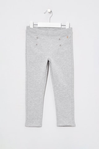 Pantalón - Gris claro jaspeado