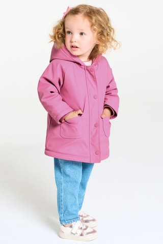 Parka con capucha - Rosa viejo - Obaïbi