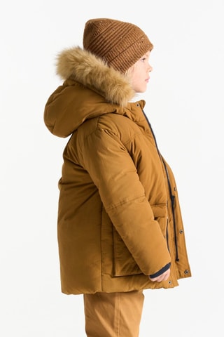 Parka con capucha - Marrón - Okaïdi