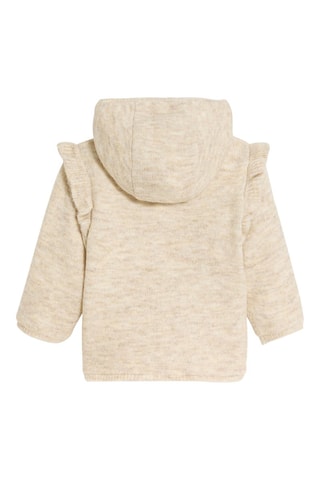Chaqueta con capucha - Beige jaspeado - Obaïbi