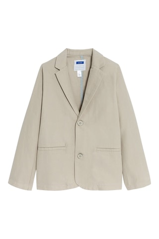 Chaqueta de lino - Beige - Okaïdi