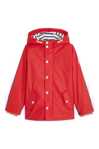 Impermeable con capucha - Rojo - Okaïdi