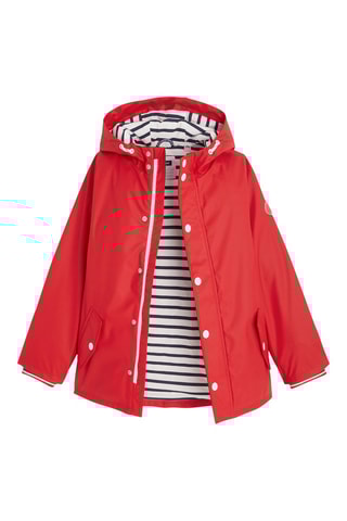 Impermeable con capucha - Rojo - Okaïdi