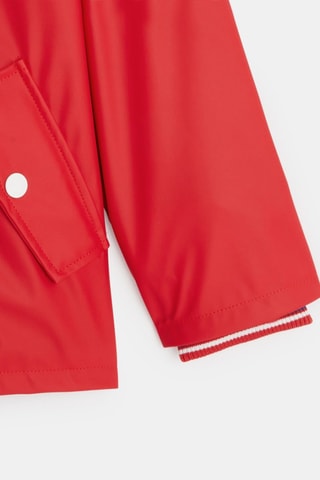 Impermeable con capucha - Rojo - Okaïdi