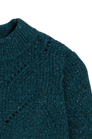 Vestido jersey - Azul jaspeado - Okaïdi