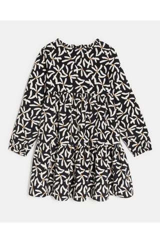 Vestido - Gris y blanco - Okaïdi