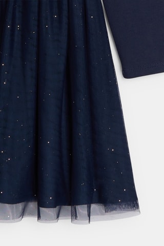 Vestido - Azul marino - Okaïdi