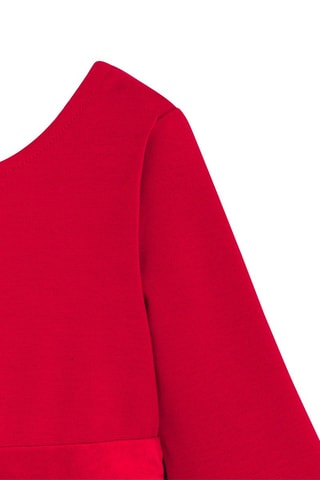 Vestido plisado - Rojo - Obaïbi