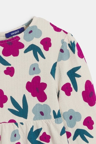 Vestido - Blanco - Okaïdi