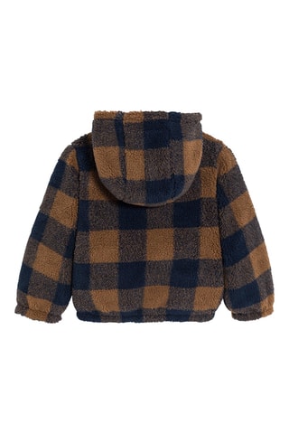 Cazadora reversible - Marrón y azul marino - Okaïdi