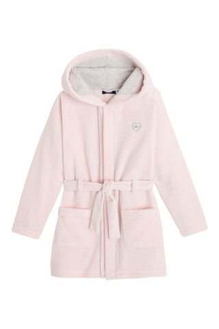 Albornoz con capucha - Rosa - Okaïdi