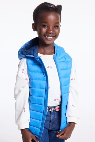 Chaleco - Azul cobalto - Okaïdi