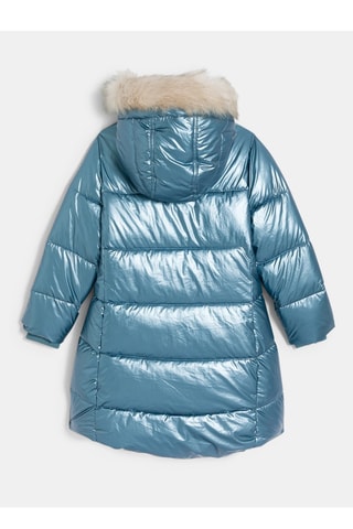 Anorak con capucha - Celeste - Okaïdi