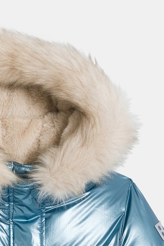 Anorak con capucha - Celeste - Okaïdi