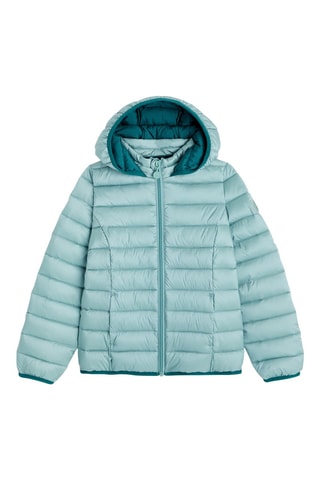 Anorak con capucha - Verde agua - Okaidi