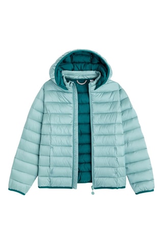 Anorak con capucha - Verde agua - Okaidi