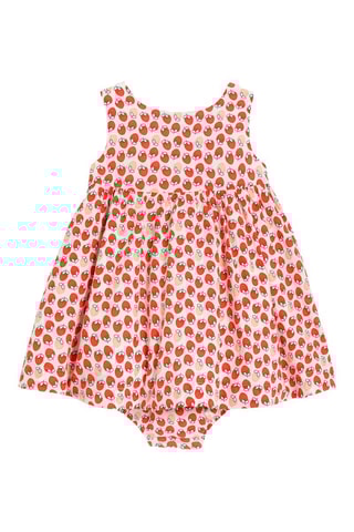 Body vestido - Coral - Obaibi