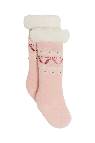 Calcetines antideslizantes - Rosa - Obaïbi