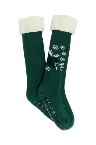 Calcetines - Verde oscuro - Okaidi