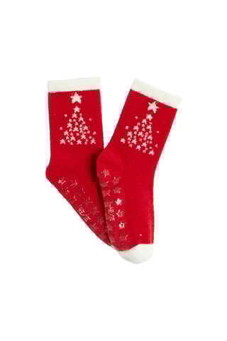 Calcetines antideslizantes - Rojo - Okaïdi