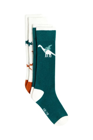 2 pares de calcetines - Azul pato - Okaïdi