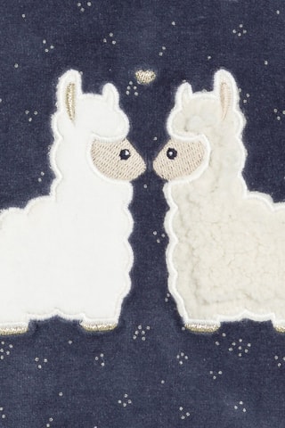 Pijama de terciopelo - Índigo - Obaïbi