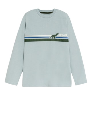 Camiseta - Celeste - Okaïdi