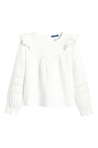 Blusa - Blanco - Okaïdi
