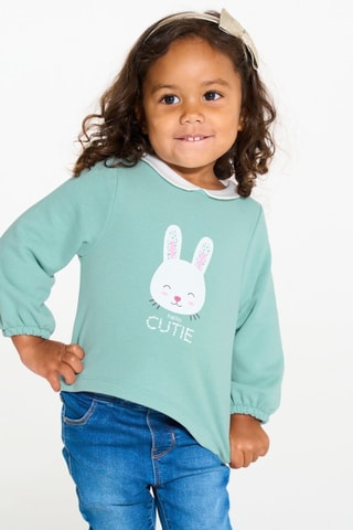 Sudadera - Verde agua - Obaibi