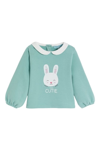 Sudadera - Verde agua - Obaibi