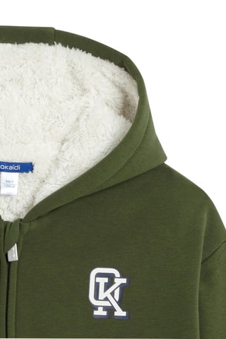 Sudadera con capucha - Caqui - Okaïdi