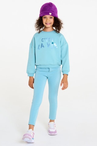 Sudadera - Celeste - Okaïdi