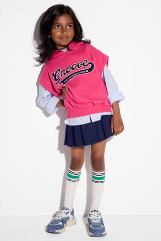 Sudadera con capucha - Rosa viejo - Okaïdi