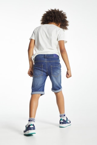 Short vaquero - Azul cobalto - Okaidi