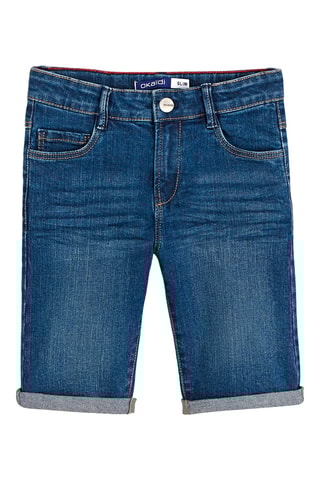 Short vaquero - Azul cobalto - Okaidi